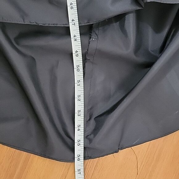 Vintage Union made black evening gown Size 10 - Picture 14 of 14